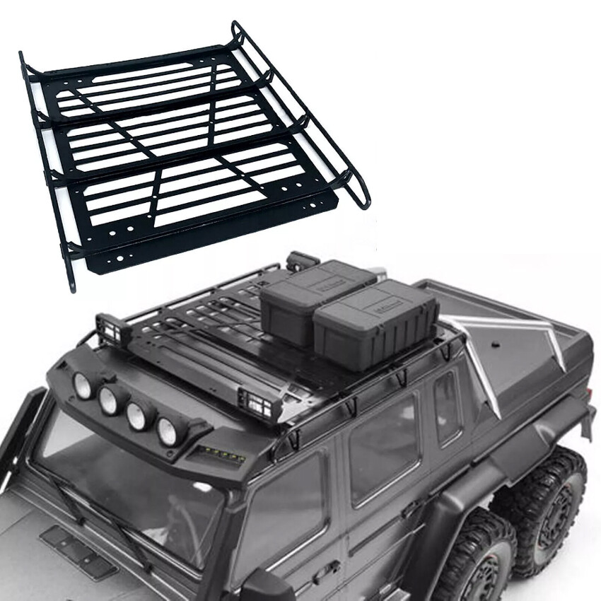Upgrade Metal Roof Rack Luggage Carrier For TRAXXAS Car TRX-4 TRX