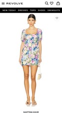 Show Me Your MUMU Size M Smitten Babydoll Flower Shop Mini Dress - NWT
