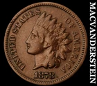 1878 Indian Head Cent- Fine+ Semi Key Better Date No Reserve #J1750