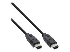 InLine FireWire Cable IEEE1394 6pin Male to 6pin Male 400Mbit/s 34002