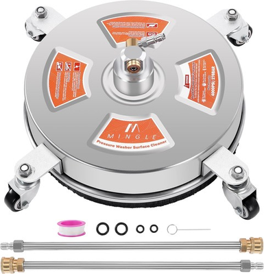 #ad 14#x27;#x27; Pressure Washer Surface Cleaner Attachment Driveway Power Washer Accessory $67.67