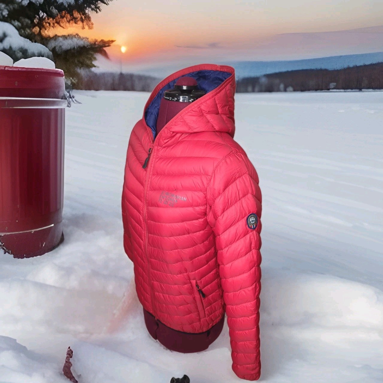 Scandinavian Explorer Down Puffer Jacket Ultra Li… - image 2