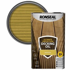Ronseal Ultimate Protection Decking Oil - 5 Litre