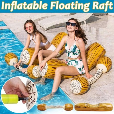 4-teiligesSet aufblasbare schwimmende Reihe Spielzeug Pool Party Spielboot Floß