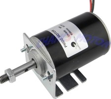 Compact Permanent Magnet DC Motor 30W, 12V/24V, Reversible CW/CCW, 7000RPM