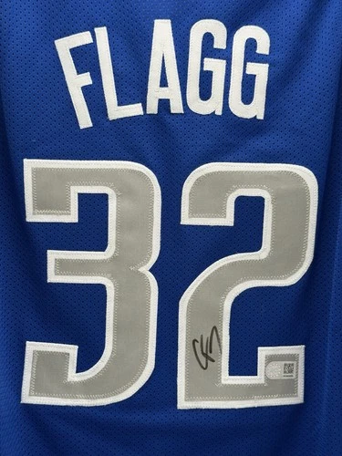 Cooper Flagg Signed Dallas Mavericks NBA Basketball Jersey PC COA ROY?