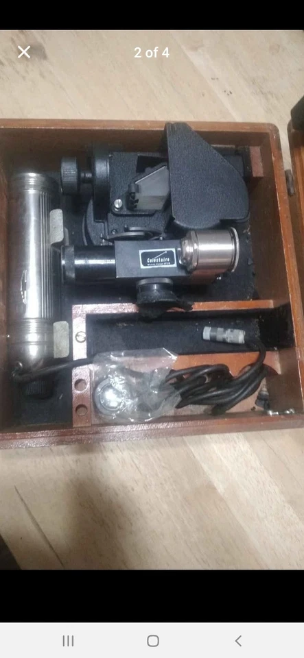 Antiguo sextante de la Fuerza Aérea de Estados Unidos de Film Corp Foto 2 de 4