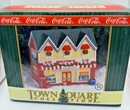 Walton's Town Square Collection Coca Cola Vintage Discontinued 5-10 Store NIB