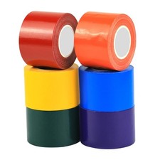 SMTAPESPRO Rainbow Colored Duct Tape  10yard x 2inch Heavy Duty Rainbow Waterp...