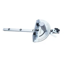 POWERTEC Universal Table Saw Miter Gauge Assembly Miter Gauge W/ 27-Angle Stops