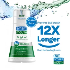 SmartMouth The Original Activated Dual-Solution Oral Breath Rinse 10.82 fl oz