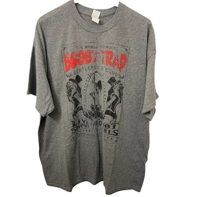 World Famous Booby Trap Gentlemen s Club T Shirt Size Xl