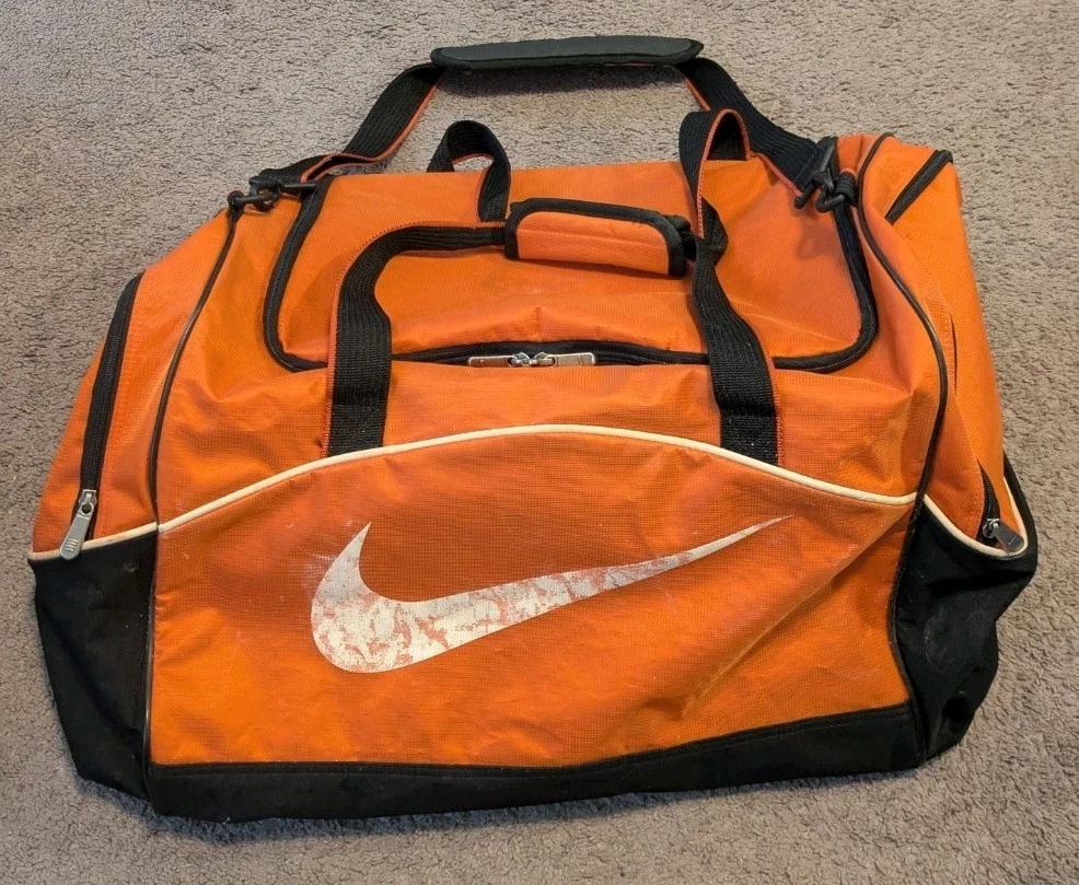 Nike Orange Duffle Bags for Men for sale | eBay