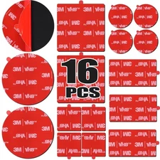 16 Pack 3M VHB 5952 Foam Tape, Double-Sided Heavy Duty Mounting Tape