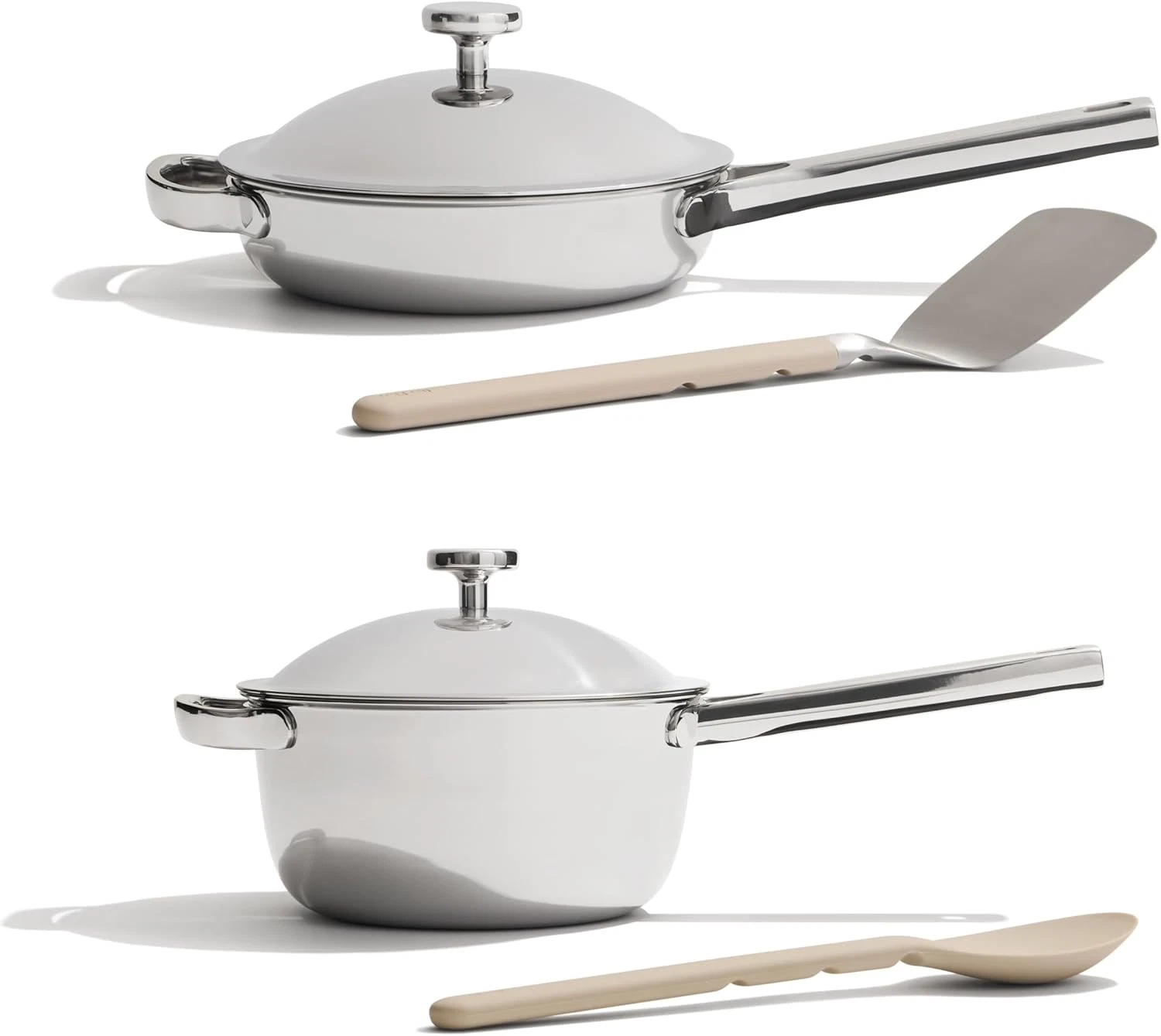 Titanium Pro Mini Cookware Duo - Nonstick Always Pan & Perfect Pot Set
