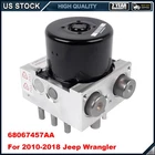 Anti-Lock Brake Control Unit fits for 2010-2018 Jeep Wrangler 3.6L 68067457AA