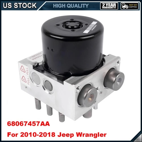 Anti-Lock Brake Control Unit fits for 2010-2018 Jeep Wrangler 3.6L 68067457AA