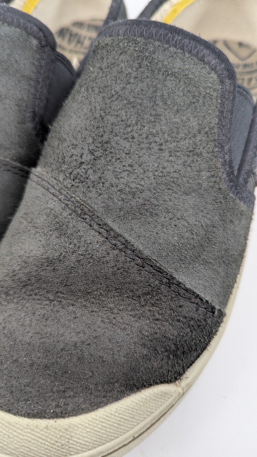 Sneakers KEEN donna Elsa Harvest slip on nero argento in pelle di betulla taglia 7