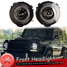 LED Front Lamp Headlight For Mercedes Benz G Class W463 G63 G55 G550 2008 - 2018