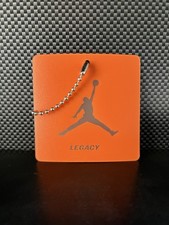 Hang Tag Key Chain Nike Air Jordan jumpman original vintage collectible NEW 
