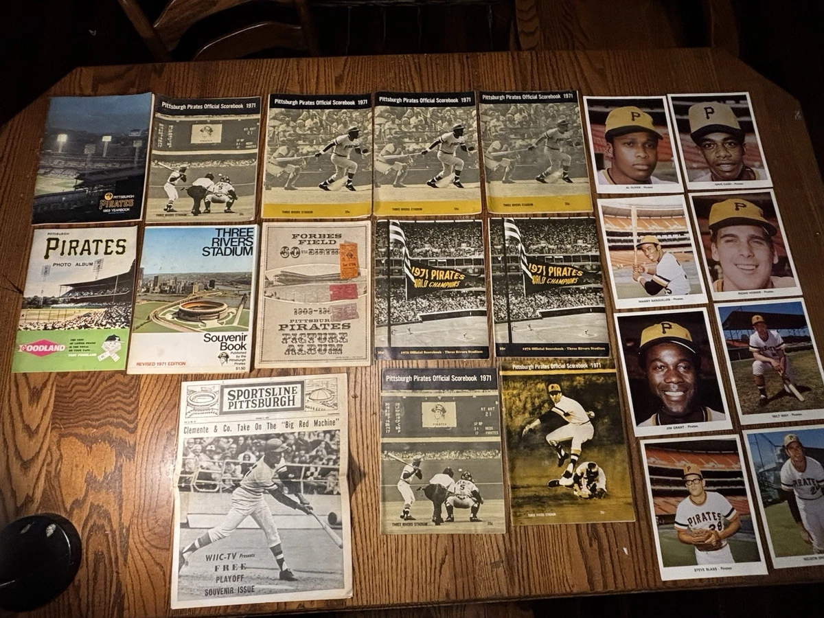 Pittsburgh Pirates 1971 Vintage MLB Programs for sale | eBay