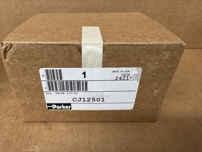 #ad #ad PARKER SOLENOID VALVE CJ12501 VAC 150 120 VOLTS Brand New $905.20