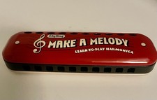 Schylling Toys Make-A-Melody Learn to Play Harmonica #LPH- NEW NO BOX OR INSTRN!