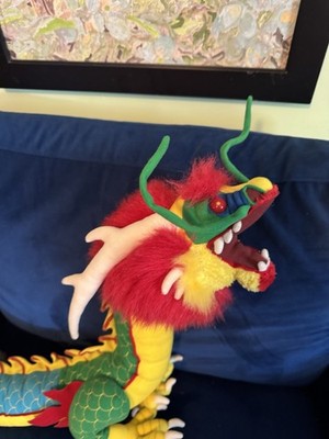 Vintage 44  long  Toy Vault  Giant Chinese Dragon Plush