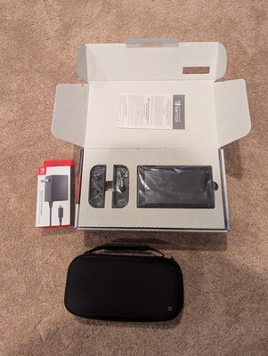 Nintendo Switch Console with original accessories, plus travel case & charger