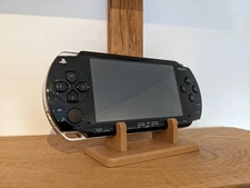 Minimal display stand for PlayStation Portable