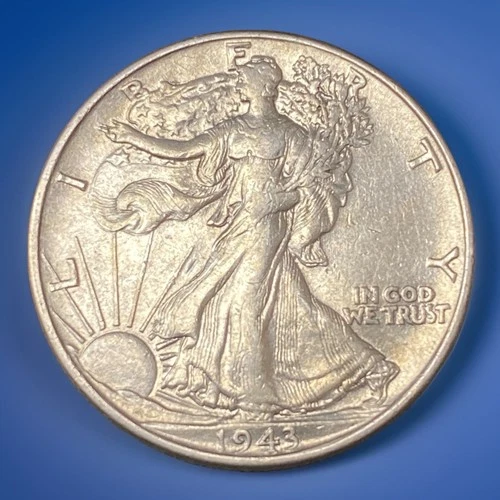Photo of a 1943-P Walking Liberty Half Dollar from an eBay listing that sold on Jul 20, 2026