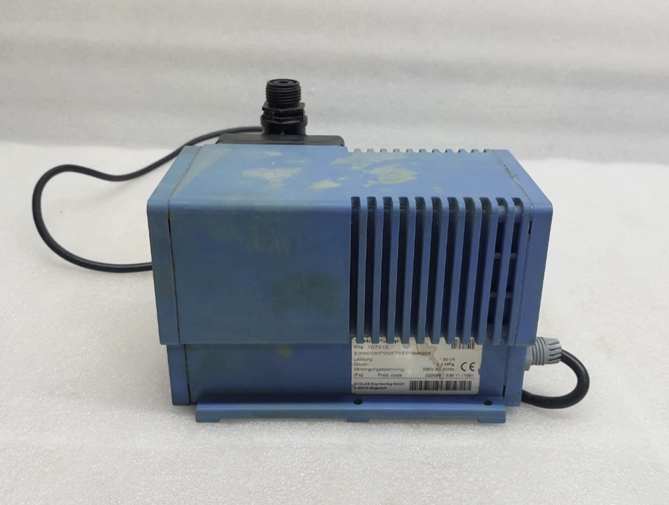 107010 ECOLAB ENGINEERING 107010 TURBO PUMP E0000500PV02FPKEP990203 USED 107010 - Image 3 of 4