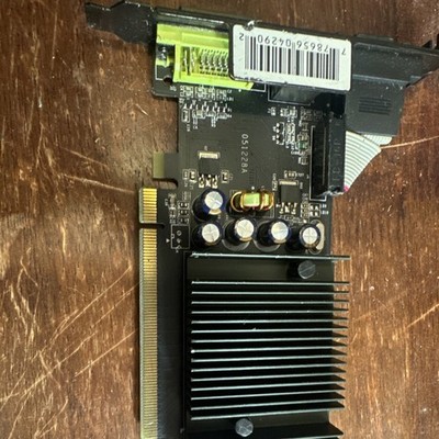 NVIDIA GeForce 6200LE 512MB DDR2 PCI Express VGA DVI S-Video Heatsink