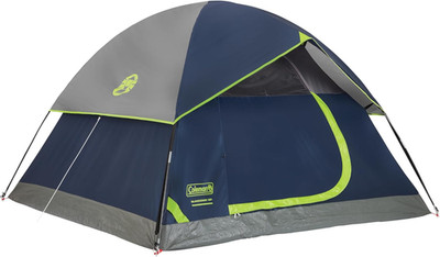 Sundome Camping Tent with Rainfly - Quick Setup for 2-6 People, Weatherproof