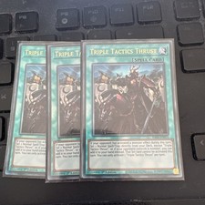 YUGIOH TRIPLE TACTICS THRUST ULTIMATE RARE 1ST LP  RA03-EN072 PLAYSET 