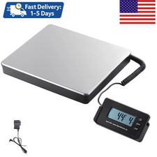 Digital Shipping Postal Scale 440lb LCD Weight Package Post Office Kitchen US