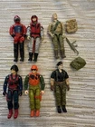 GI Joe Lot Of 6 Figures
