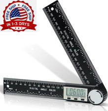 Third Generation Protractor Angle Finder, Digital Angle Ruler with 7Inch/200Mm,