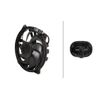 LüFter MotorküHlung 12 V 246 W 2-Polig Hella FüR U.A. Peugeot Partner