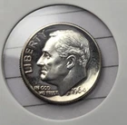 1964 Proof Cameo Roosevelt Silver Dime (D 7)