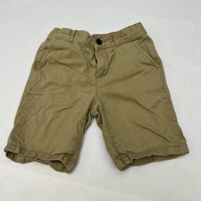 Children's Place khaki brown Boy Shorts Size 7 - Elastic Waist Zip