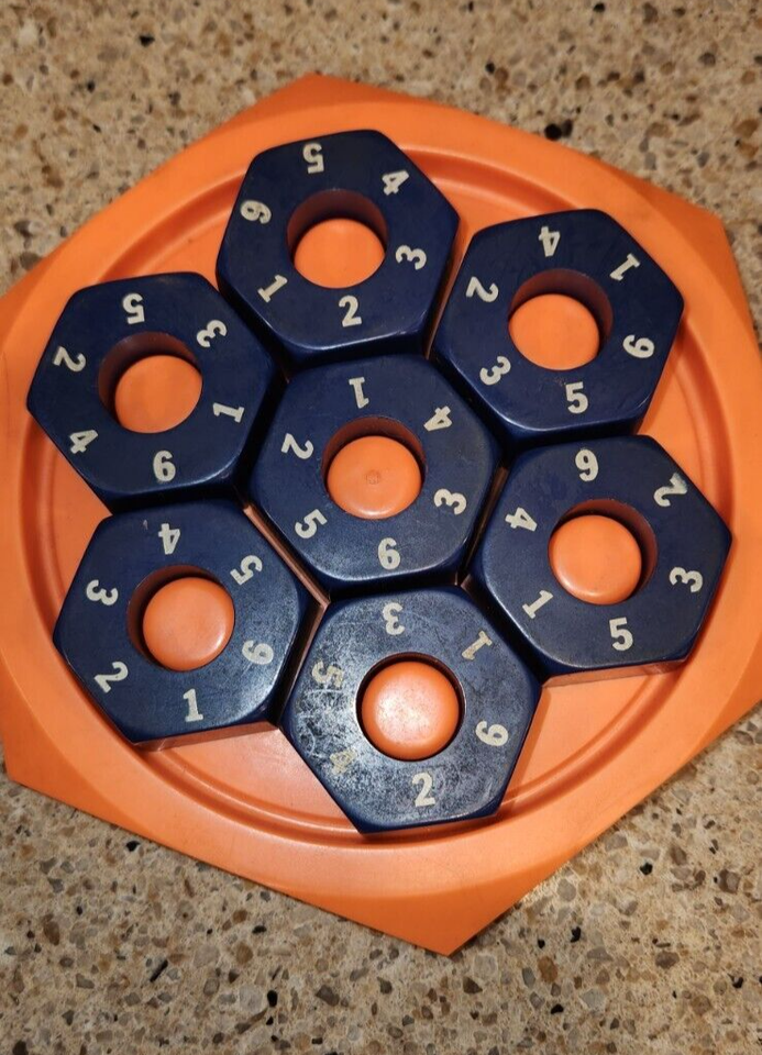 Vintage 1970 Drive Ya Nuts Puzzle Challenge Game Milton Bradley 1 ...
