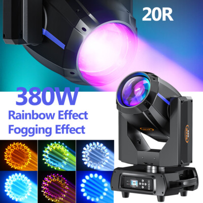 380W 20R Beam Sharpy Moving Head Light DMX Sound Control Wedding Disco DJ Party