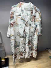 Vintage Sandwich Isles Hawaiian Shirt Surfing Rare Made In US! LARGE!
