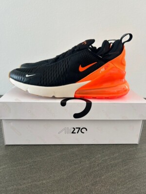 Nike Air Max 270 Sneaker Herren Schwarz Orange (AH8050-030) NEU