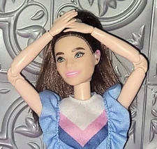 Nude Hybrid Barbie Doll Fashionista #187 , Hearing Aid~ Made to move 