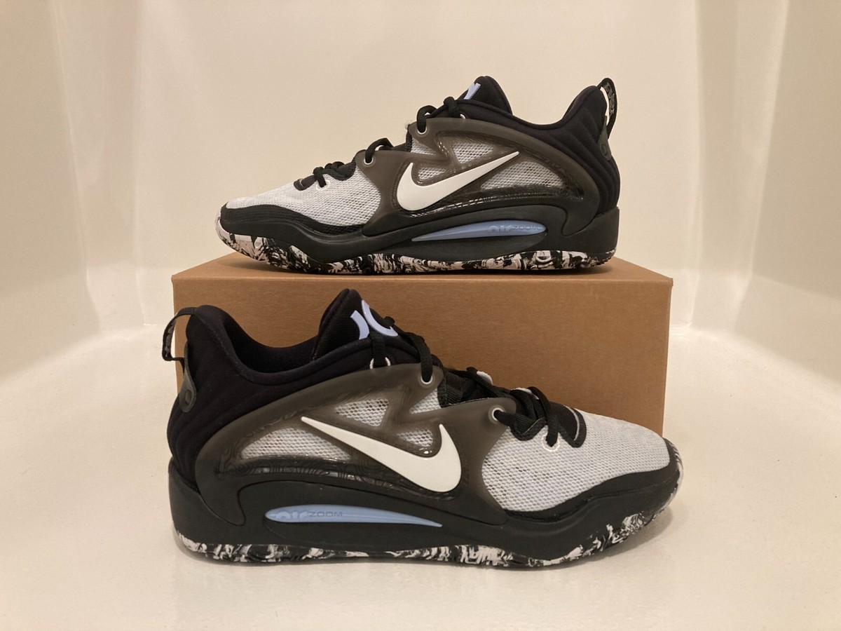 Nike KD 15 Refuge basketball shoes Black and White Athletic Sneakers Mens 8 Nike KD 15 TB Black White Men main image 2