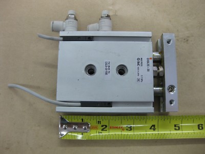 SMC CXSL25-20 Guided Linear Pneumatic Cylinder Air Quick Flow Regulators
