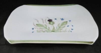 Buchan Thistleware Rectangular Serving Plate Shape #281
