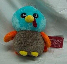 RUSS Li'l Peepers CUTE SOFT HICKORY THE TURKEY 8" Plush STUFFED ANIMAL Toy NEW